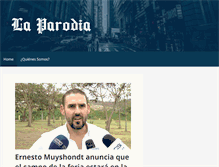 Tablet Screenshot of laparodia.com